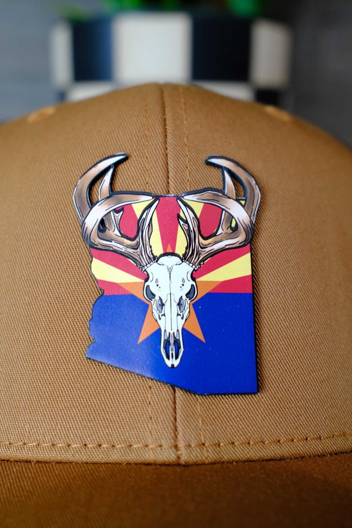 Uv printed AZ state Coues deer